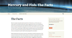 Desktop Screenshot of mercuryfactsandfish.org